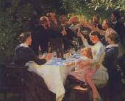 Peter Severin Kroyer Hip Hip Hooray France oil painting reproduction